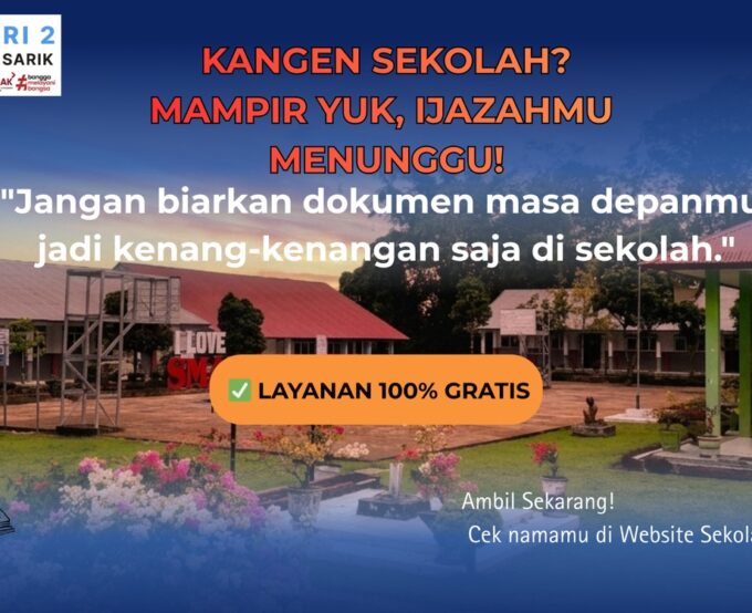 PENGUMUMAN PENTING: PENGAMBILAN IJAZAH ALUMNI